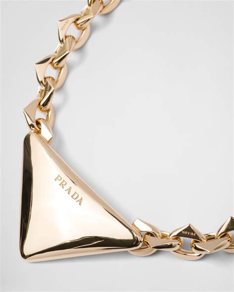 prada necklace womens|prada necklace price.